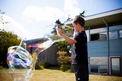 How to get that shot! - Giant Bubbles - Photography Tips - Cork & Click