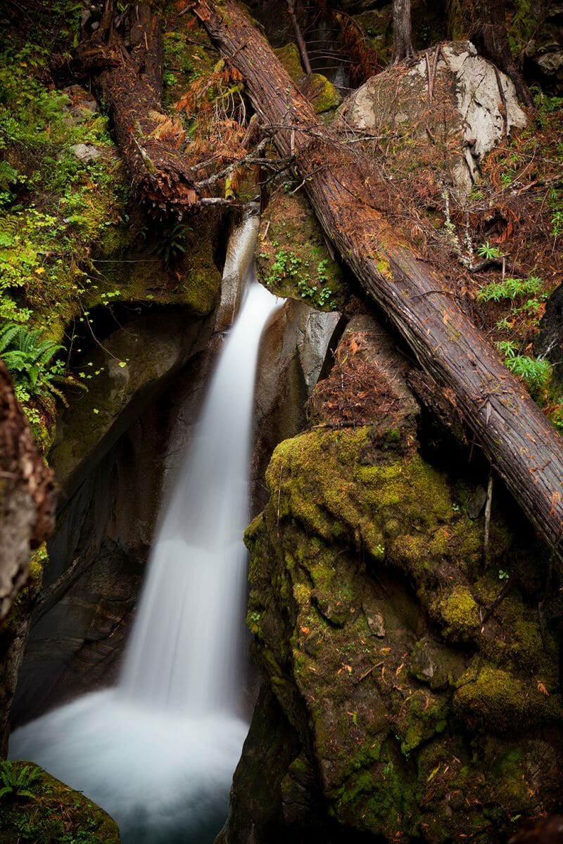 Slow shutter speed waterfall - Cork & Click